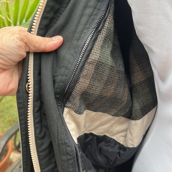 Vintage London Fog Cream Utility Jacket …009-Hanger - Picture 10 of 15